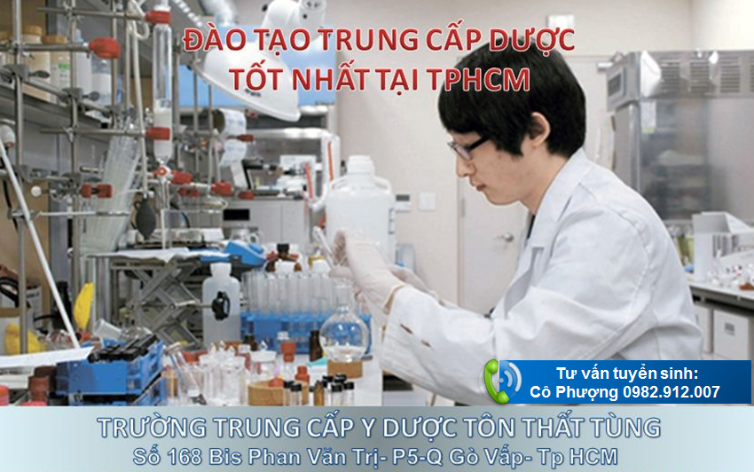 DANH SÁCH CÁC TRƯỜNG TẠI TPHCM ĐÀO TẠO TRUNG CẤP DƯỢC SĨ TPHCM