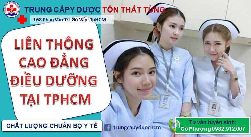LIÊN THÔNG CAO ĐẲNG ĐIỀU DƯỠNG CHUẨN BỘ Y TẾ
