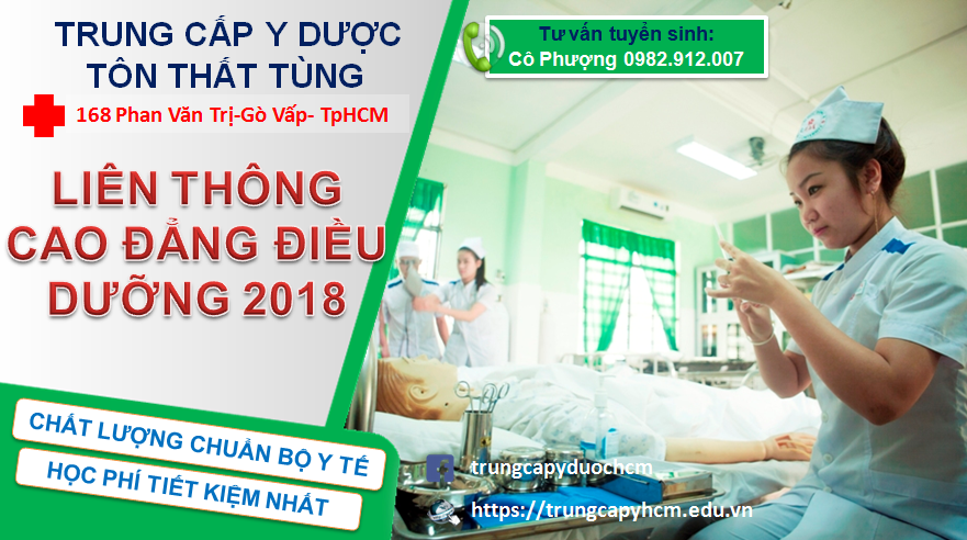 Đăng ký học liên thông Cao đẳng Điều dưỡng năm 2018