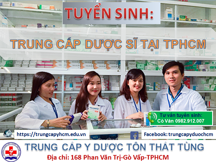 TUYỂN SINH TRUNG CẤP DƯỢC TPHCM 