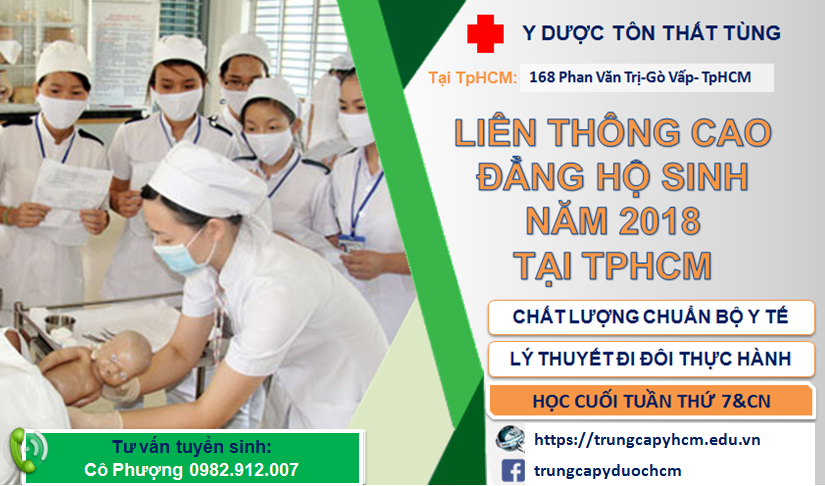 LIÊN THÔNG CAO ĐẲNG HỘ SINH TPHCM 2018 Ở ĐÂU UY TÍN?