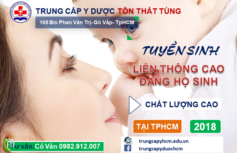 LIÊN THÔNG CAO ĐẲNG HỘ SINH 1,5 NĂM TẠI TPHCM