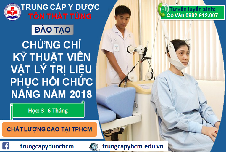 DANH SÁCH CÁC TRƯỜNG ĐÀO TẠO CHỨNG CHỈ VẬT LÝ TRỊ LIỆU NĂM 2018