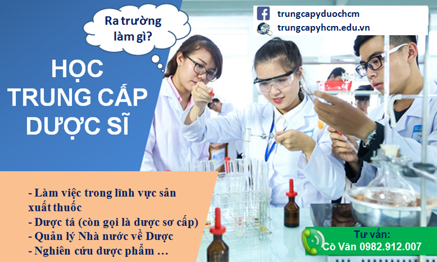 HỌC TRUNG CẤP DƯỢC SĨ RA TRƯỜNG LÀM CÔNG VIỆC GÌ?