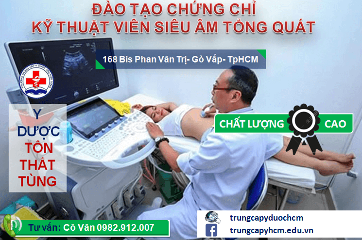 ĐỊA CHỈ ĐÀO TẠO CẤP CHỨNG CHỈ KỸ THUẬT VIÊN SIÊU ÂM TỔNG QUÁT TẠI TPHCM