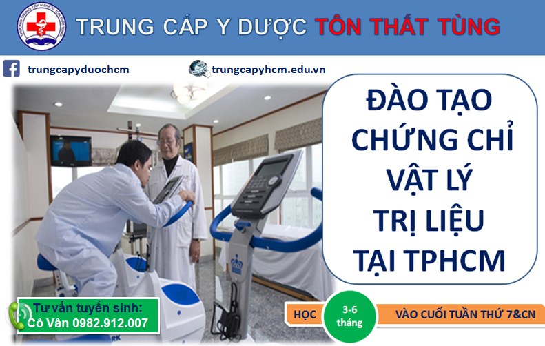 KỸ THUẬT VIÊN VẬT LÝ TRỊ LIỆU TUYỂN SINH