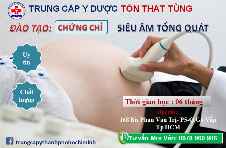 TRƯỜNG NÀO ĐÀO TẠO CHỨNG CHỈ SIÊU ÂM TỔNG QUÁT?