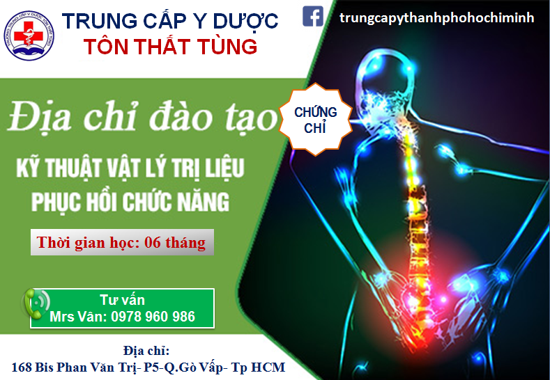 TRƯỜNG NÀO ĐÀO TẠO CHỨNG CHỈ VẬT LÝ TRỊ LIỆU