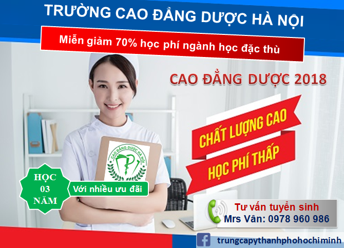 TPHCM CÓ ĐỊA CHỈ NÀO ĐÀO TẠO CAO ĐẲNG DƯỢC UY TÍN?