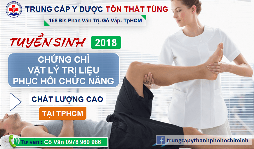KHOÁ ĐÀO TẠO KỸ THUẬT VIÊN VẬT LÝ TRỊ LIỆU CẤP CHỨNG CHỈ TOÀN QUỐC
