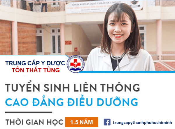 LIÊN THÔNG CAO ĐẲNG Y DƯỢC TPHCM NGÀNH ĐIỀU DƯỠNG