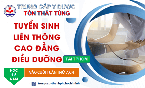 LIÊN THÔNG CAO ĐẲNG Y DƯỢC TPHCM NGÀNH ĐIỀU DƯỠNG