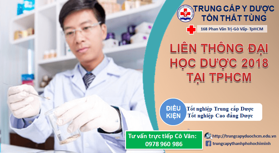 ĐẠI HỌC DƯỢC HỌC LIÊN THÔNG Ở ĐÂU TPHCM?
