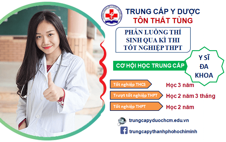 DANH SÁCH CÁC TRƯỜNG ĐÀO TẠO TRUNG CẤP Y SĨ TẠI TPHCM