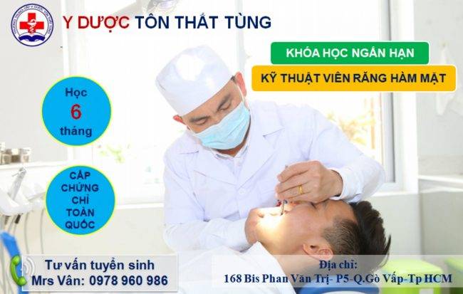 HỌC PHÍ KHÓA HỌC NGẮN HẠN RĂNG HÀM MẶT