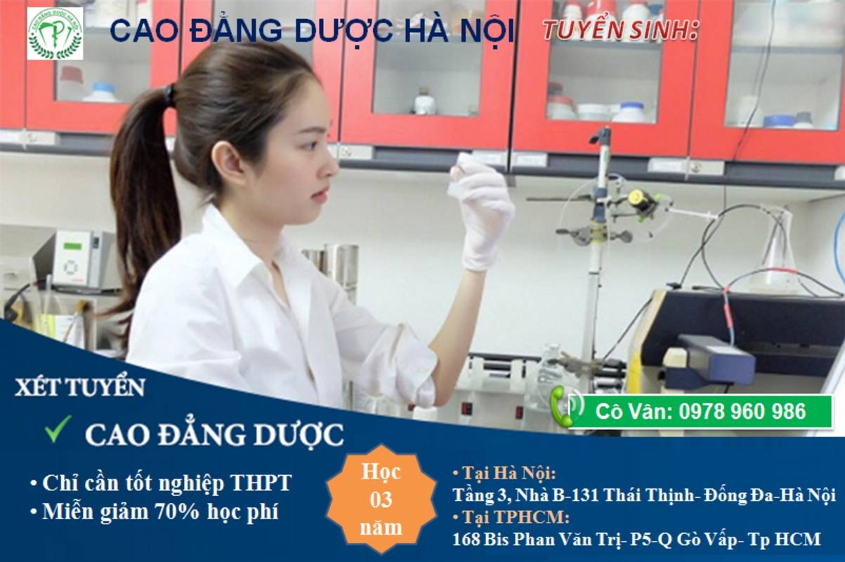 Ưu đãi cho học viên tại Cao đẳng Dược Hà Nội: