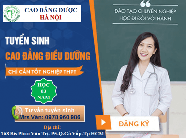CÁC TRƯỜNG ĐÀO TẠO CAO ĐẲNG ĐIỀU DƯỠNG TẠI TPHCM XÉT TUYỂN HỌC BẠ