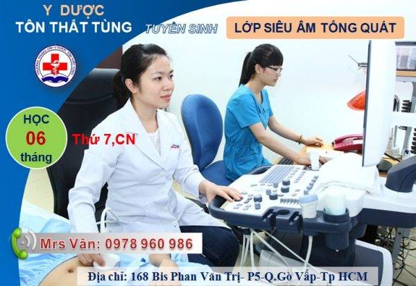 CHIÊU SINH LỚP SIÊU ÂM TỔNG QUÁT CHẤT LƯỢNG CAO