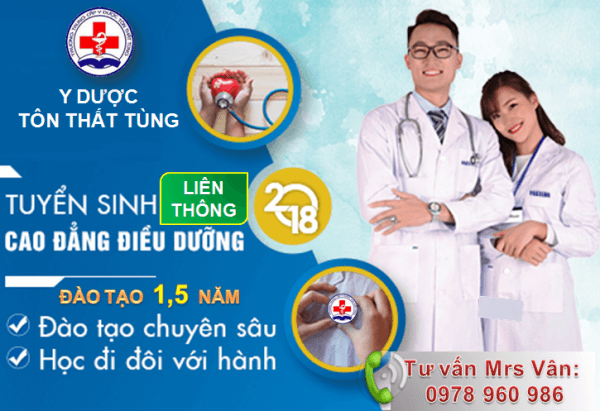 CAO ĐẲNG ĐIỀU DƯỠNG HỆ LIÊN THÔNG VỪA HỌC VỪA LÀM TUYỂN SINH