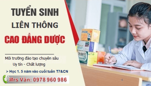 liên thông cao đẳng dược năm 2018