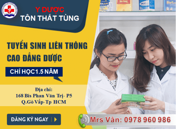 CAO ĐẲNG DƯỢC HỆ LIÊN THÔNG VỪA HỌC VỪA LÀM TUYỂN SINH