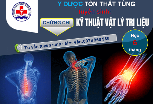 LIÊN TỤC TUYỂN SINH KHÓA HỌC VẬT LÝ TRỊ LIỆU KHU VỰC PHÍA NAM