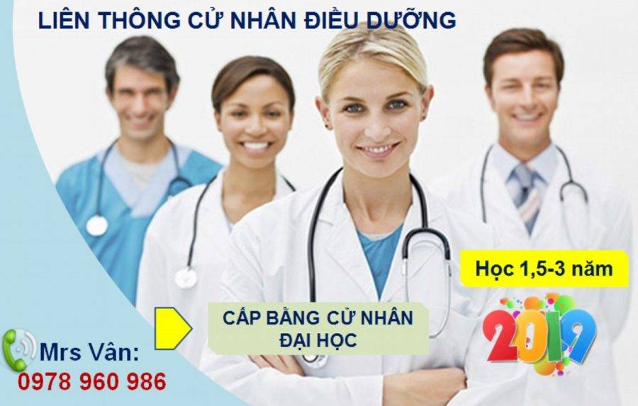 LIÊN THÔNG CỬ NHÂN ĐIỀU DƯỠNG NĂM 2019