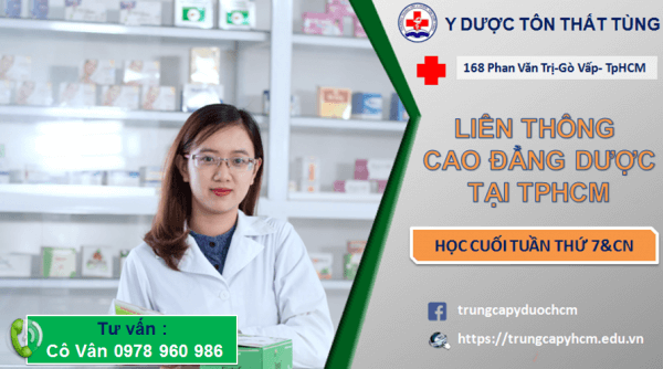 HỌC LIÊN THÔNG DƯỢC SĨ CAO ĐẲNG Ở ĐÂU TPHCM?