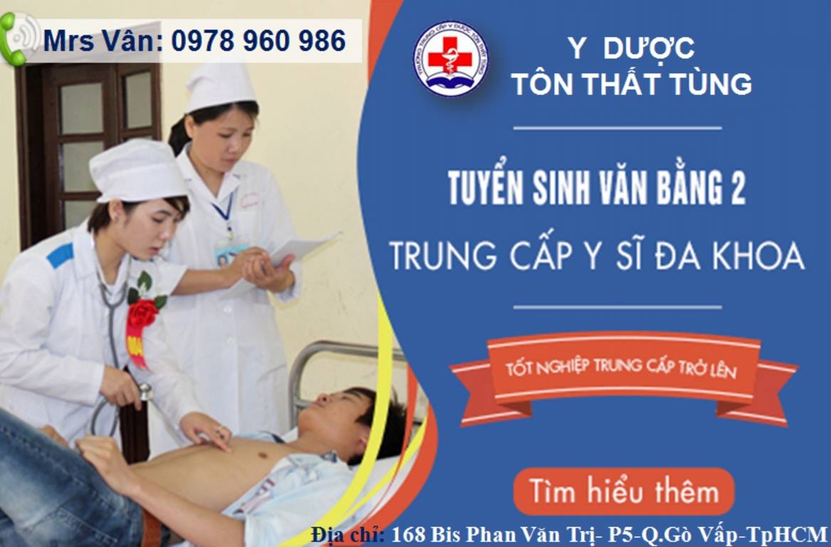 VĂN BẰNG 2 TRUNG CẤP Y SĨ 2019 TIẾP TỤC TUYỂN SINH