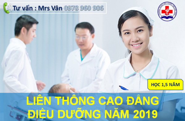 Lớp liên thông cao đẳng điều dưỡng đầu năm 2021