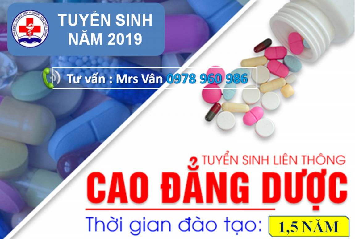 LỚP LIÊN THÔNG CAO ĐẲNG DƯỢC ĐẦU NĂM 2019