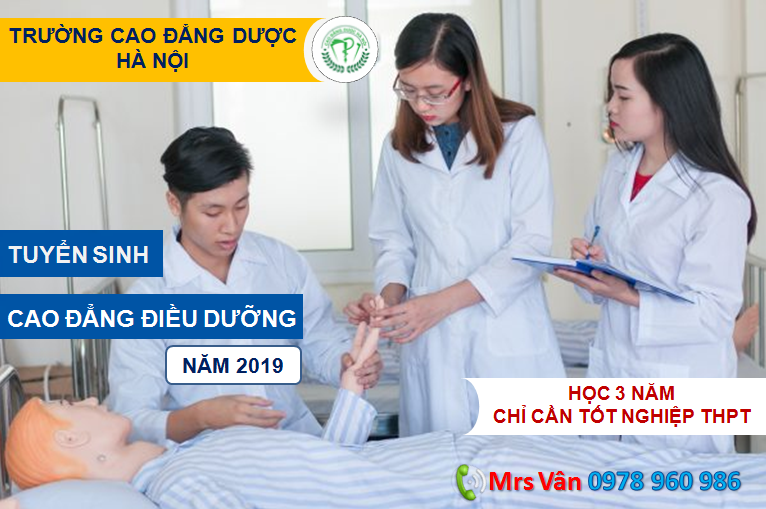 CƠ HỘI VIỆC LÀM RỘNG MỞ KHI HỌC CAO ĐẲNG ĐIỀU DƯỠNG 2019