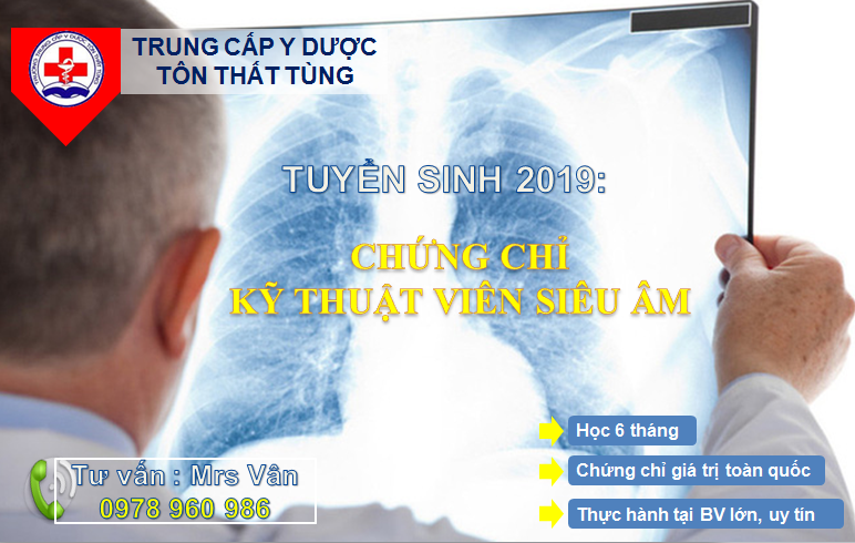 HỌC LẤY CHỨNG CHỈ KỸ THUẬT VIÊN SIÊU ÂM 2019
