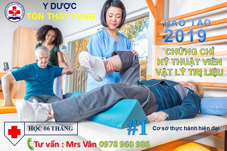 HỌC CHỨNG CHỈ KỸ THUẬT VIÊN VẬT LÝ TRỊ LIỆU 2019 TRONG 6 THÁNG
