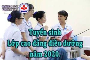 Tuyển sinh lớp cao đẳng điều dưỡng năm 2021.