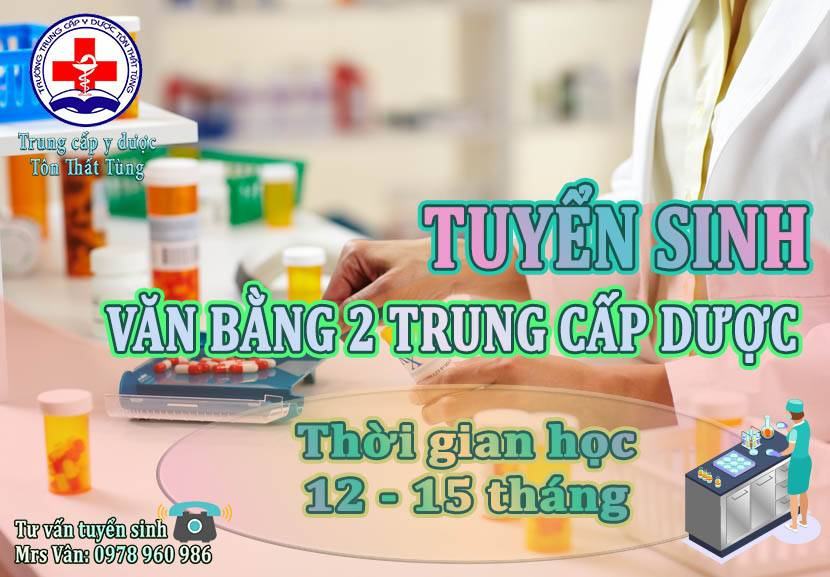 Học văn bằng 2 trung cấp dược ở đâu tại tp.HCM tốt?.