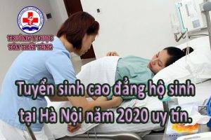 Tuyển sinh cao đẳng hộ sinh tại Hà Nội năm 2021 uy tín.