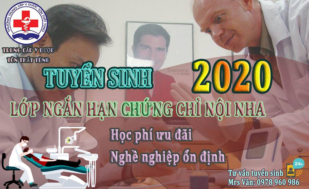 Tuyển sinh lớp ngắn hạn chứng chỉ nội nha năm 2021 tại Hà Nội uy tín.