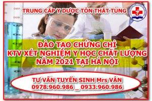 Địa chỉ học chứng chỉ KTV Xét nghiệm uy tín tại Hà Nội