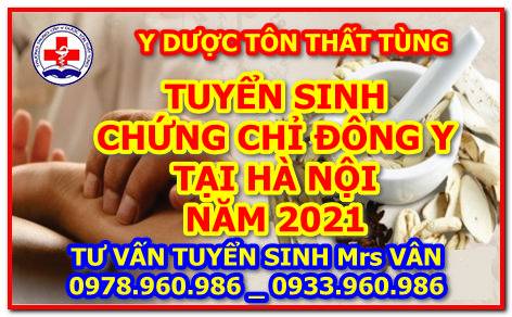 chứng chỉ đông y 2021