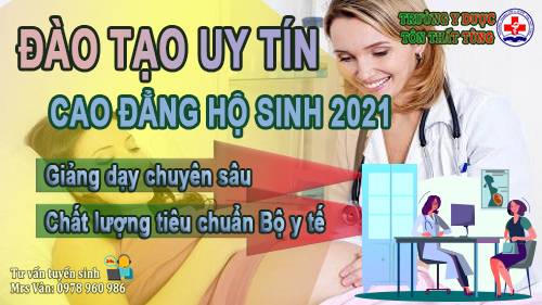 Tuyển sinh lớp cao đẳng hộ sinh năm 2021 tại Ninh Bình.