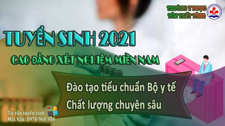 Địa chỉ đào tạo cao đẳng xét nghiệm năm 2021 uy tín tại Ninh Bình.