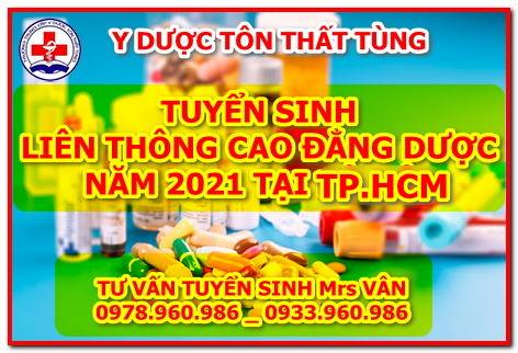 Đào tạo liên thông cao đẳng Dược năm 2021 uy tín tại TPHCM.
