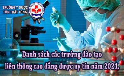 Danh sách Trường đào tạo liên thông cao đẳng dược uy tín 2022