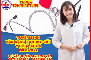 Địa chỉ học văn bằng 2 y sĩ đa khoa hệ trung cấp ở đâu tốt tại TP.HCM