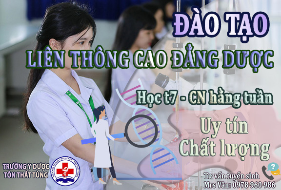 Đào tạo liên thông cao đẳng dược uy tín năm 2021 liên thông cao đẳng dược