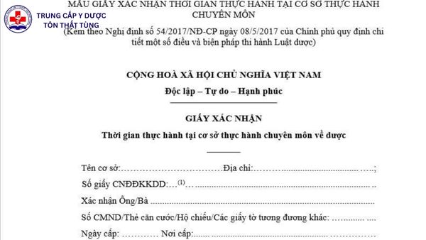 Giấy xác nhận thâm niên ngành Dược là gì? Nội dung và công dụng giấy xác nhận thâm niên ngành dược