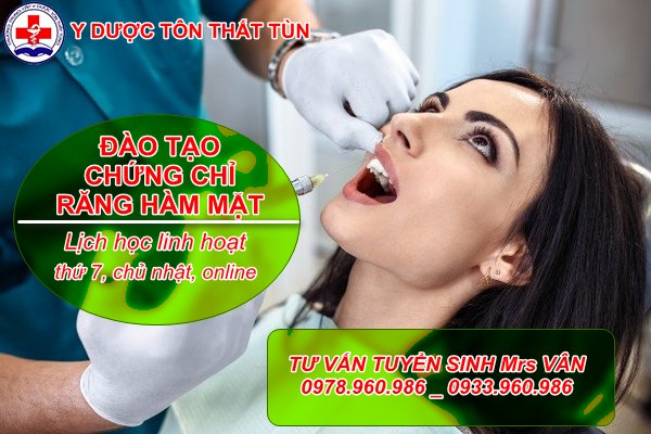 chứng chỉ răng hàm mặt vừa học vừa làm